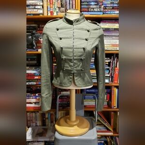 Military Style Jacket Vintage Y2k
